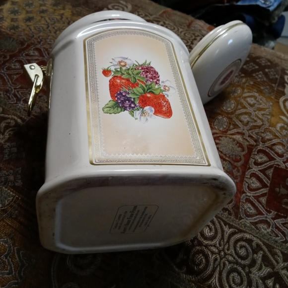 🍪🍓KNOTS BERRY FARM COOKIE JAR 🍇 🍪FABULOUS VINTAGE,GIFT THEM.🥣 - Picture 9 of 16